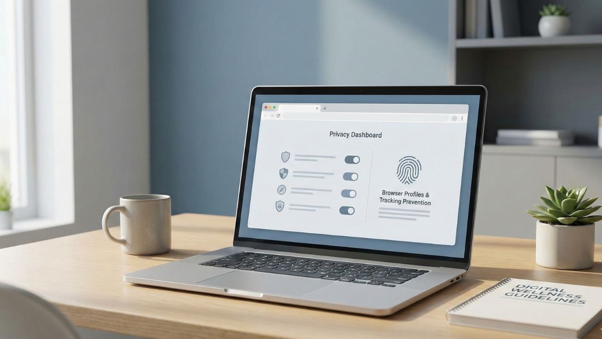 Configuración de navegador enfocada en reducir la huella digital al usar criptomonedas