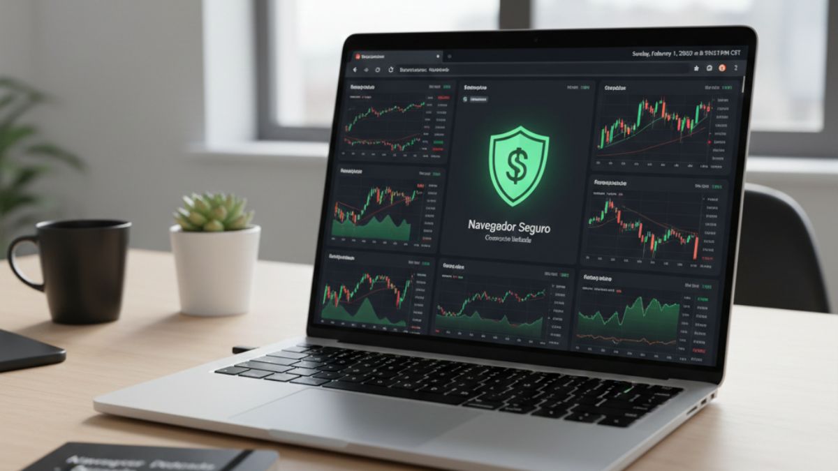 Navegador separado y seguro para operar criptomonedas