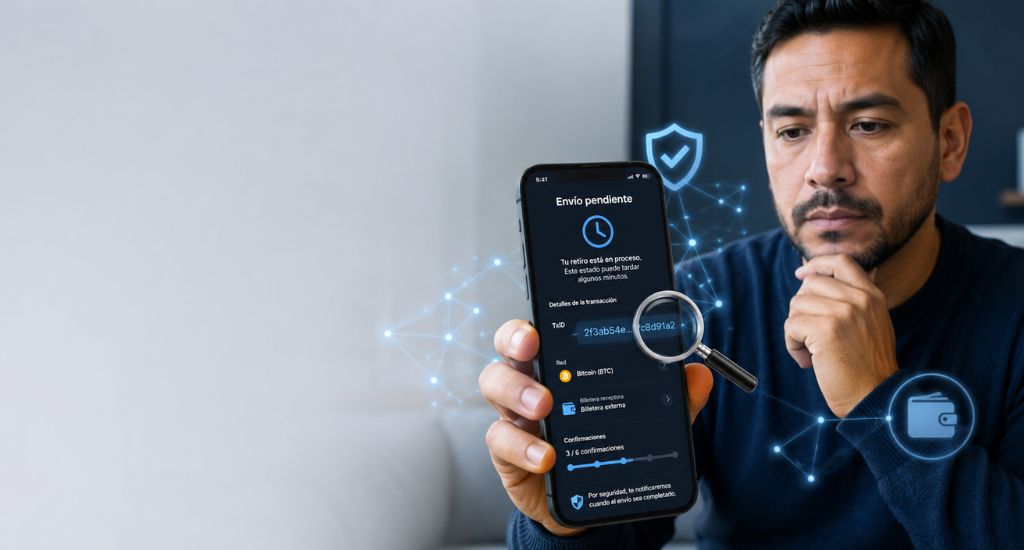 Depósito en Coinbase que no aparece y revisión del TxID