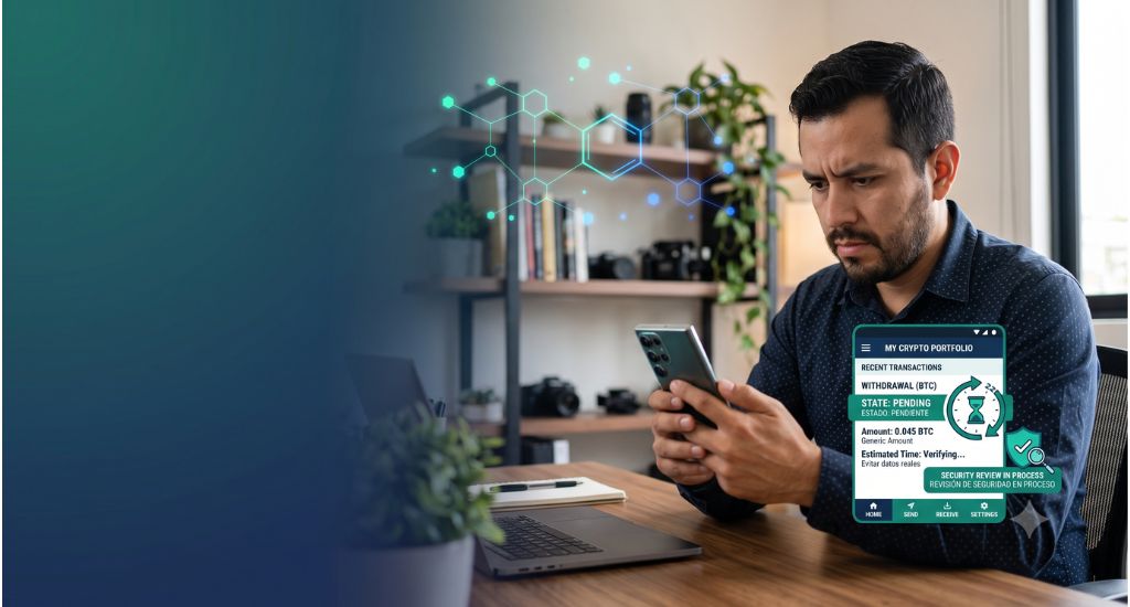 Retiro pendiente en Bitso y revisión del Tx Hash